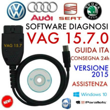 C VAG-O-M 15.7.1 16,8 más reciente diagnóstico Cable Hex puede Cable del USB para VW Audi Skoda asiento Inglés Alemania 15.7.0
